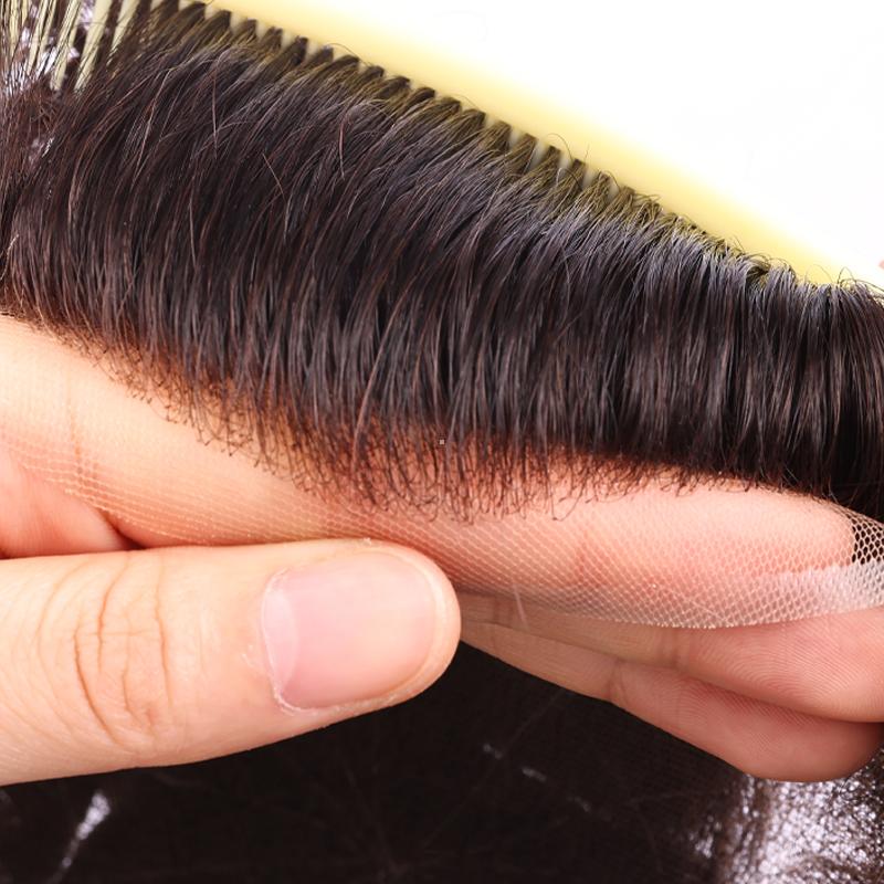 Wholesale price bleach knot men wigs