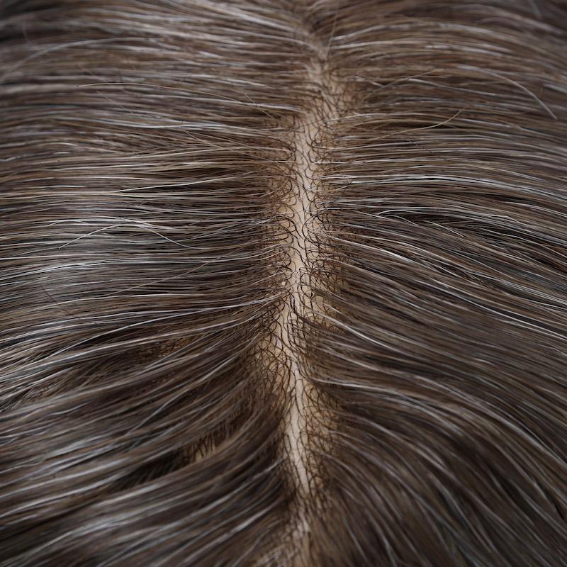 Vloop knotting ultra thin skin hair system for men
