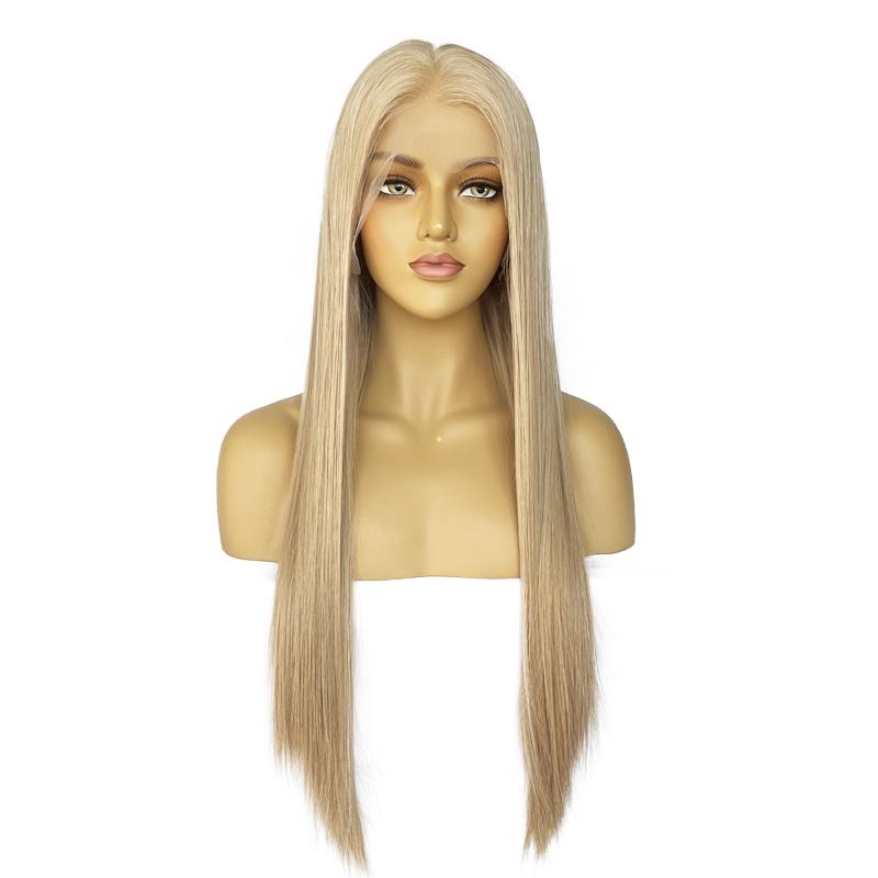 Lace front wig - 24 inch top quality human hair Lace front wig supplier in China