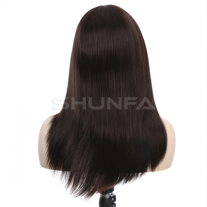 100% human hair wig for ladies