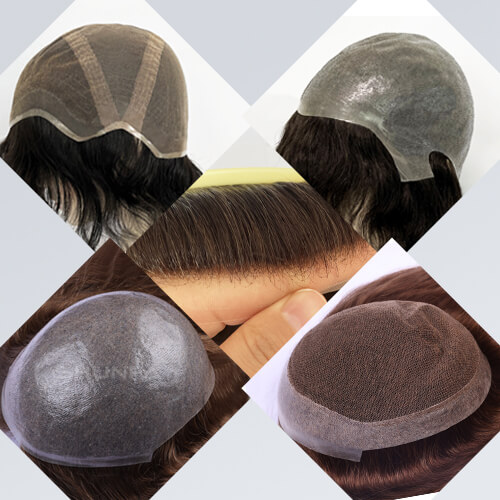 4 long hair-full cap and long hair customzied different requestment