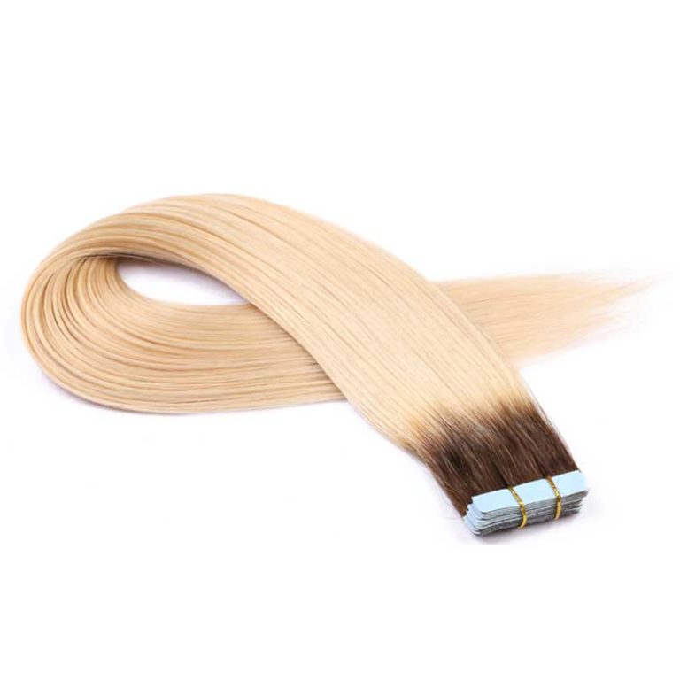 Blonde-tape-extensions