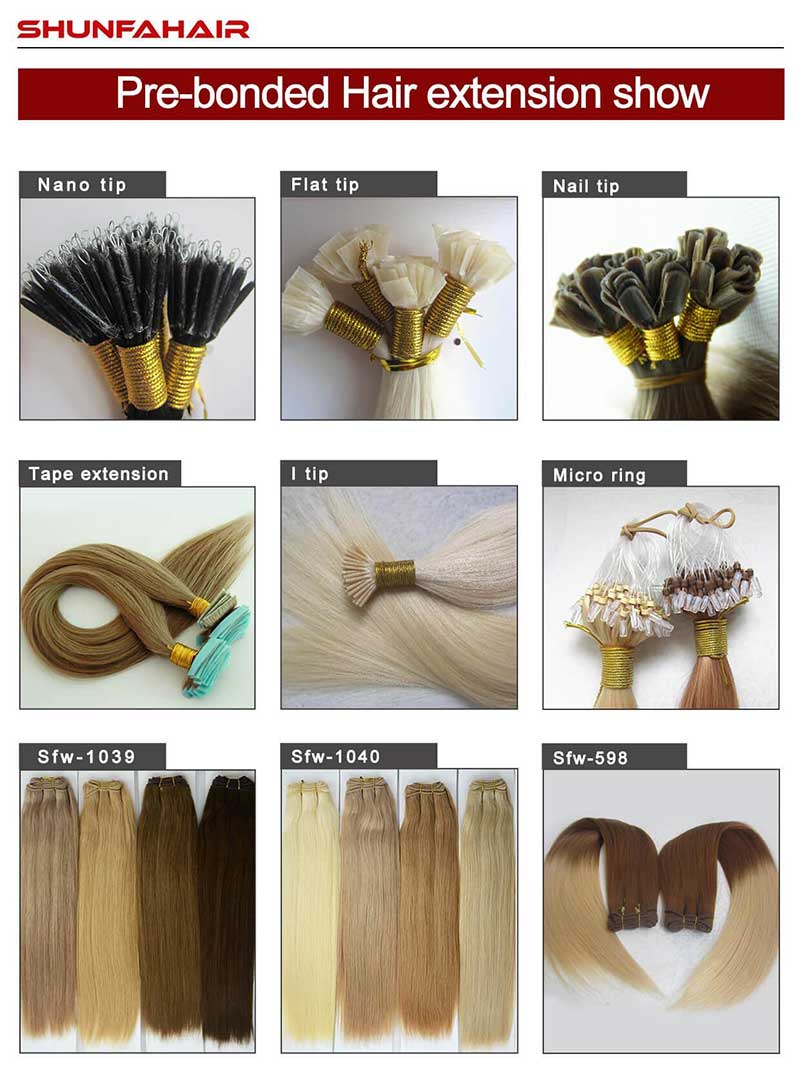 Different Hair extension for women