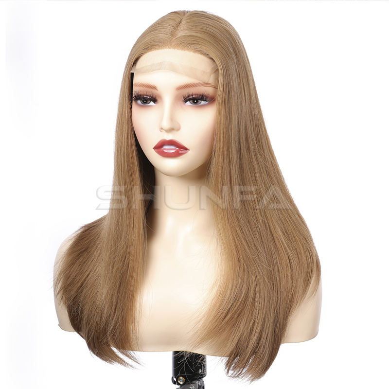 Human virgin hair mono top with