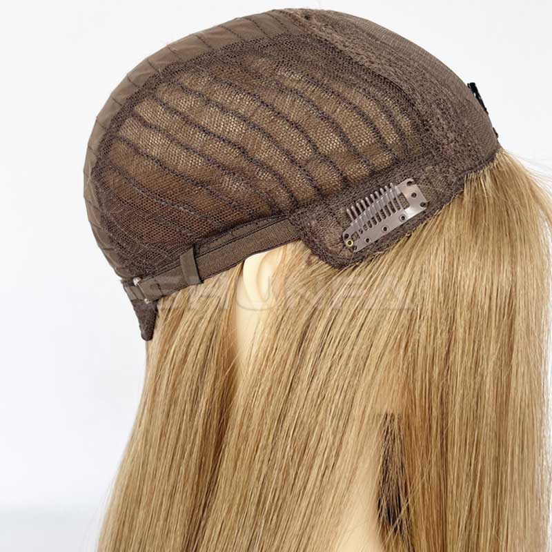 Ladies Wig Hair Piece Top Quality Virgin Hair Jewish Wig from Shunfa Hair Factory1