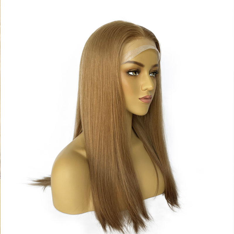 Natural looking virgin human hair Skin PU